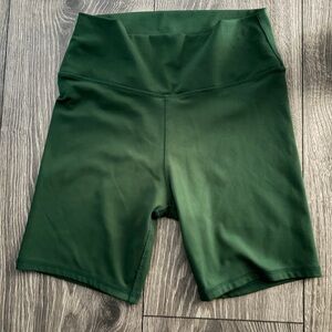 Wild Fable  ButterBliss Dark Green Women's Bike Shorts Size L